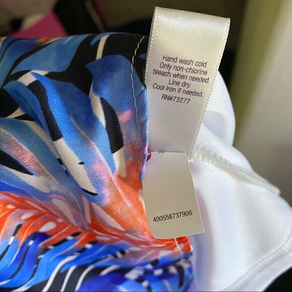 J Lo by Jennifer Lopez Women's Off-The-Shoulder Smocked Dress morning glory blue - Picture 11 of 12